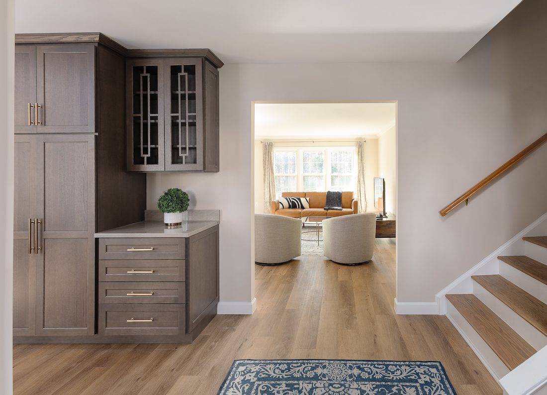 Photo of a kitchen renovation project in Reston VA
