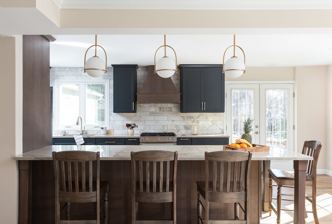 Photo of a kitchen renovation project in Reston VA