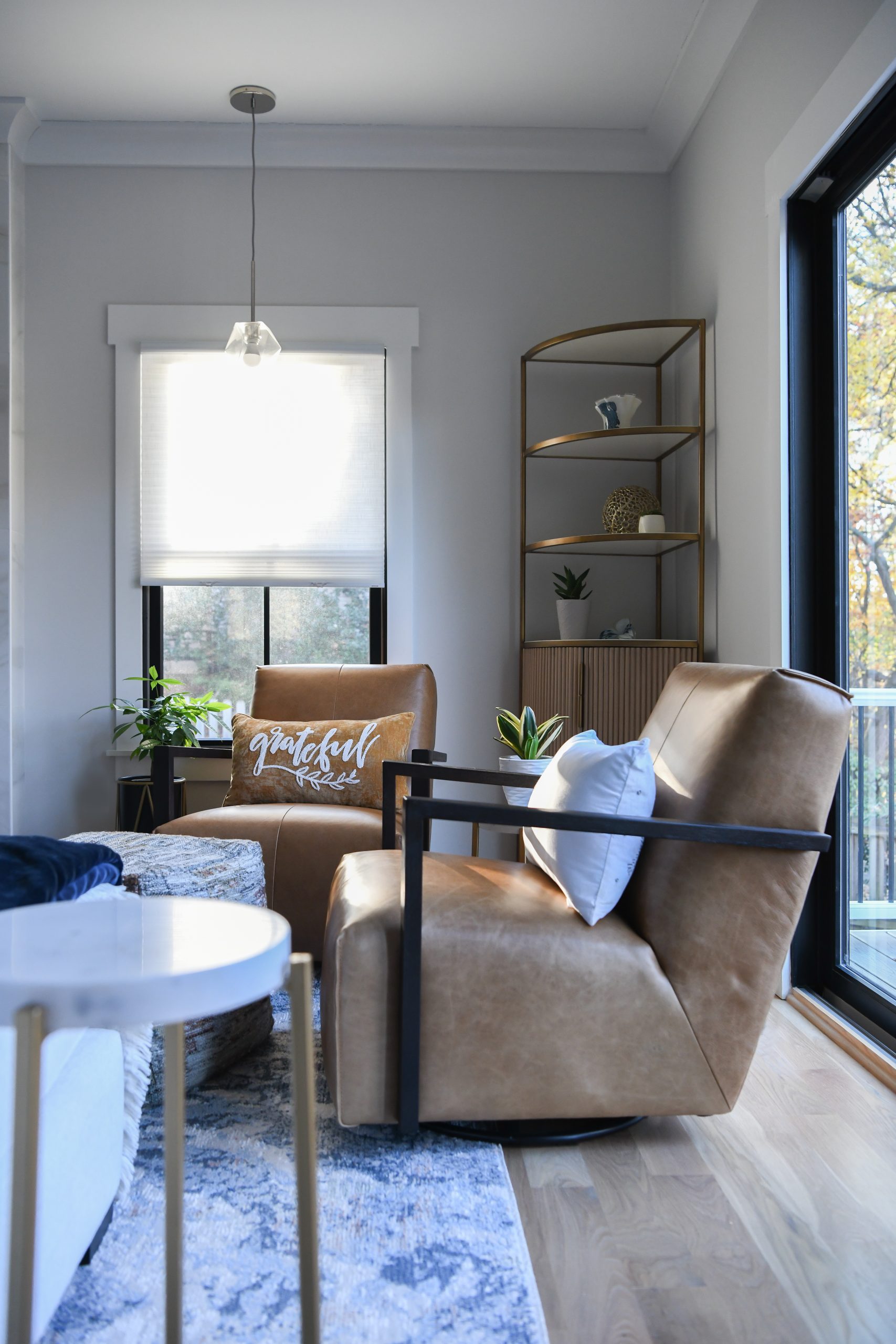 Photo of the living room which was part of the home design project