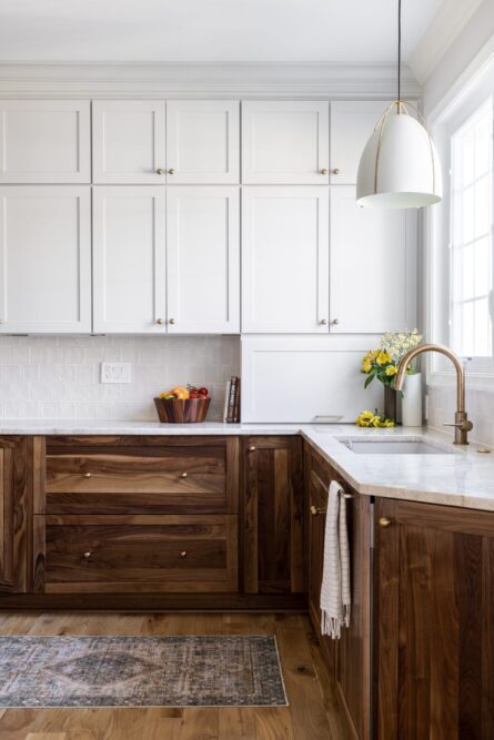 Photo of kitchen upgrade project in Reston VA by AKG Design Studio