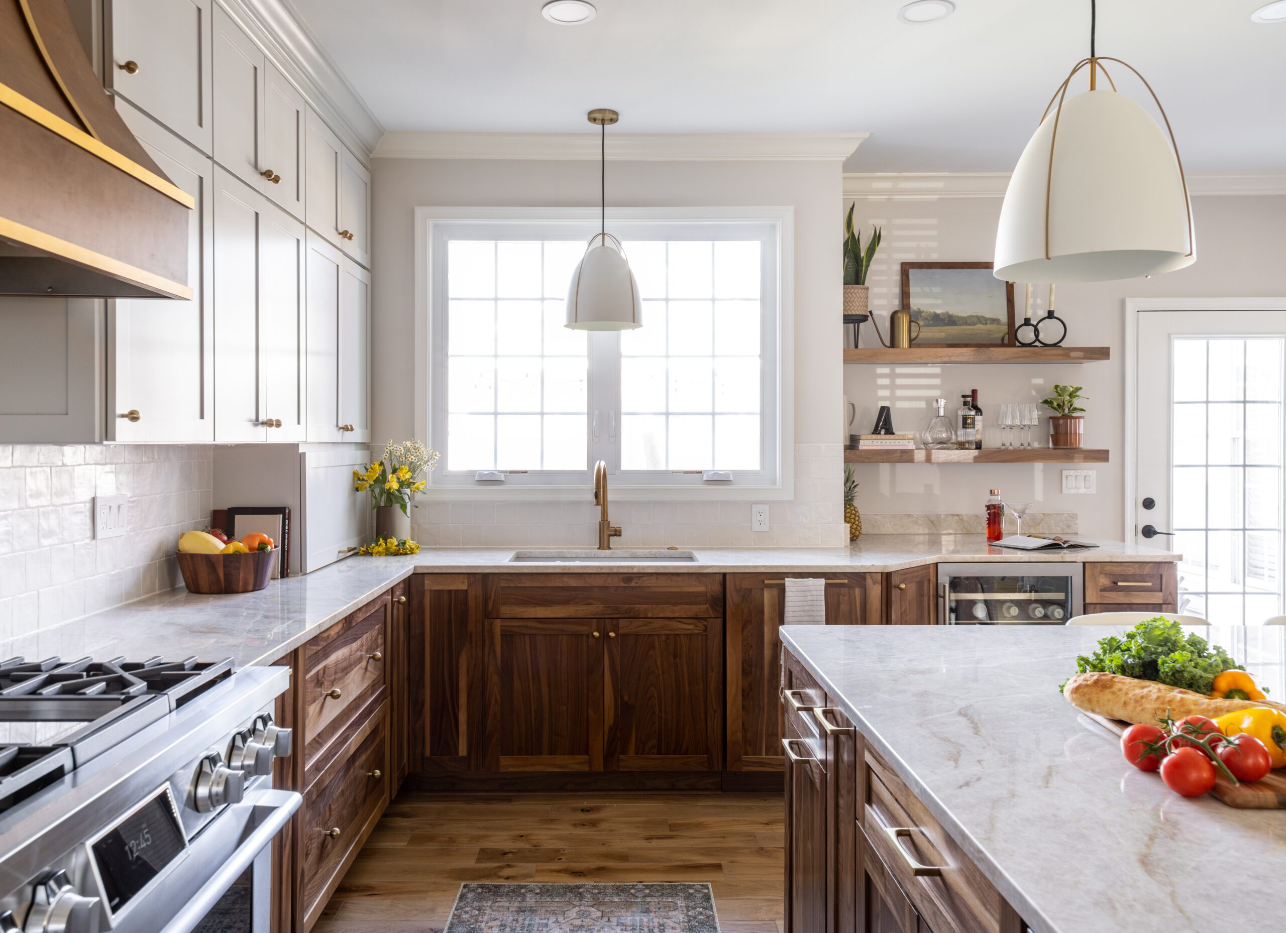 Photo of kitchen upgrade project in Reston VA by AKG Design Studio