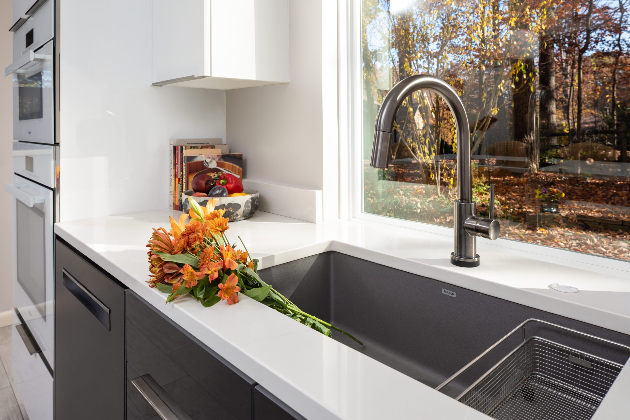A photo of a European style modern kitchen