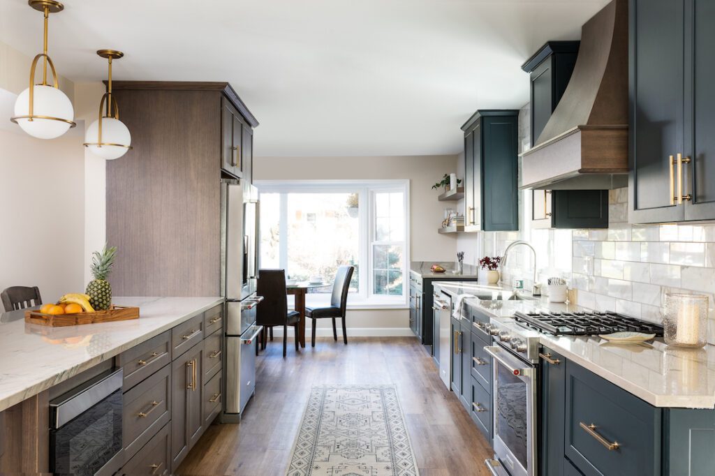 Photo of a kitchen renovation project in Reston VA