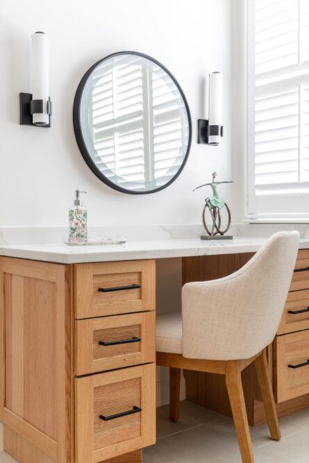 Photo of kitchen upgrade project in Reston VA by AKG Design Studio