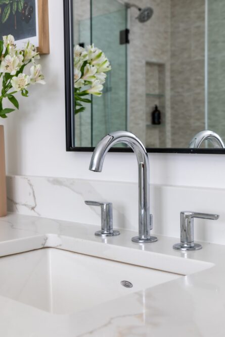 Photo of kitchen upgrade project in Reston VA by AKG Design Studio