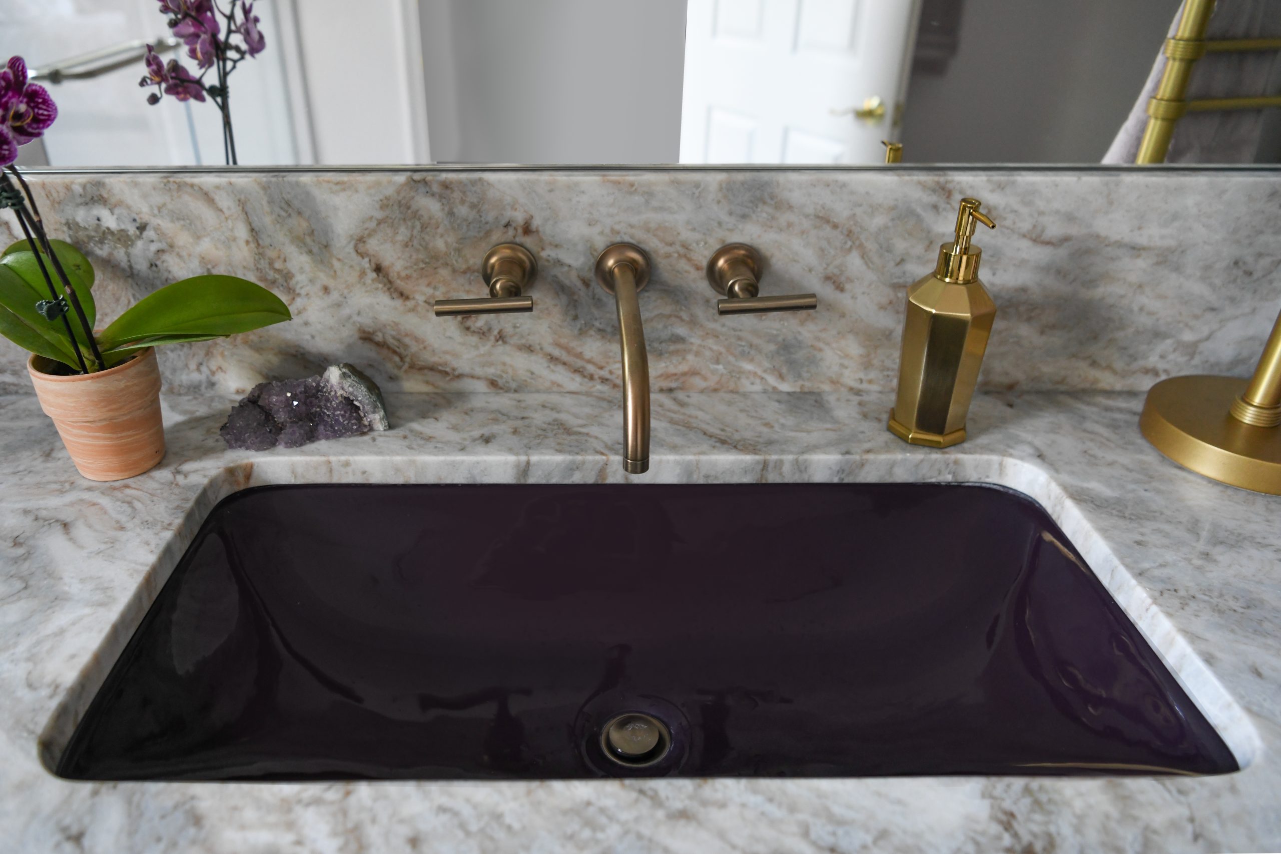 Photo of a bathroom remodel in Reston VA