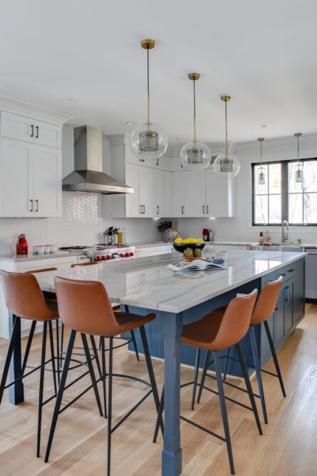 Photo of the kitchen which was part of the home design project