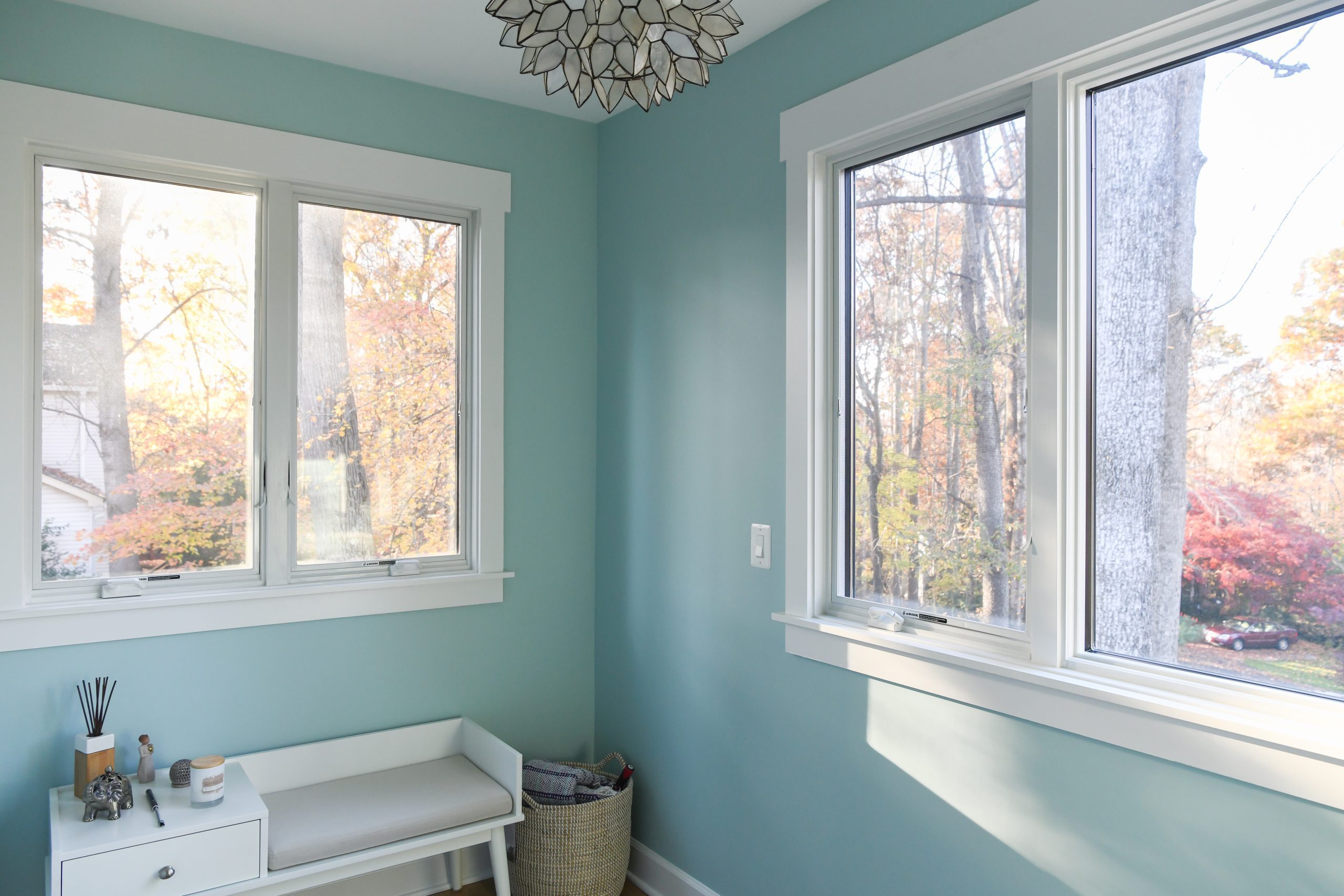 Photo of the home spa room which was part of the home design project