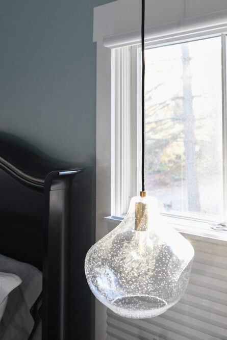 Photo of the bedroom which was part of the home design project