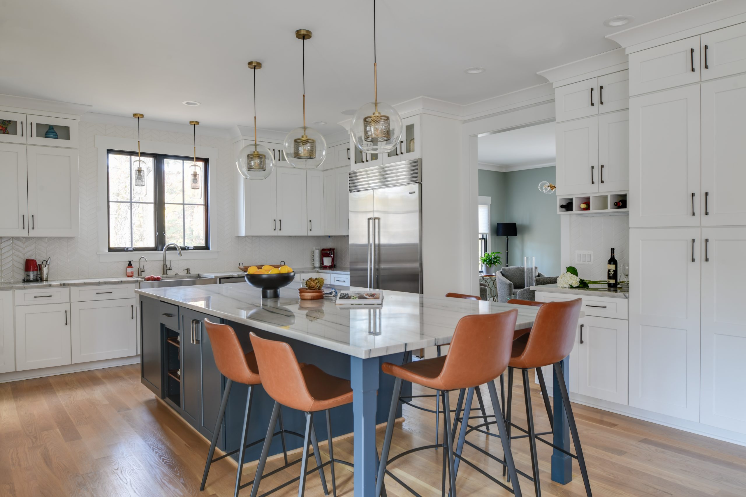 Photo of the kitchen which was part of the home design project