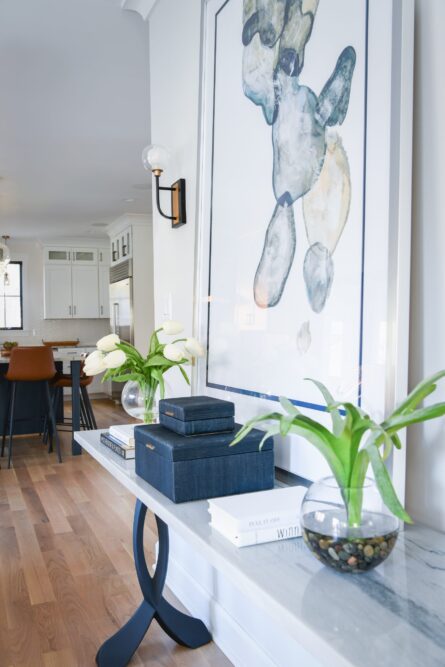 Photo of the kitchen which was part of the home design project