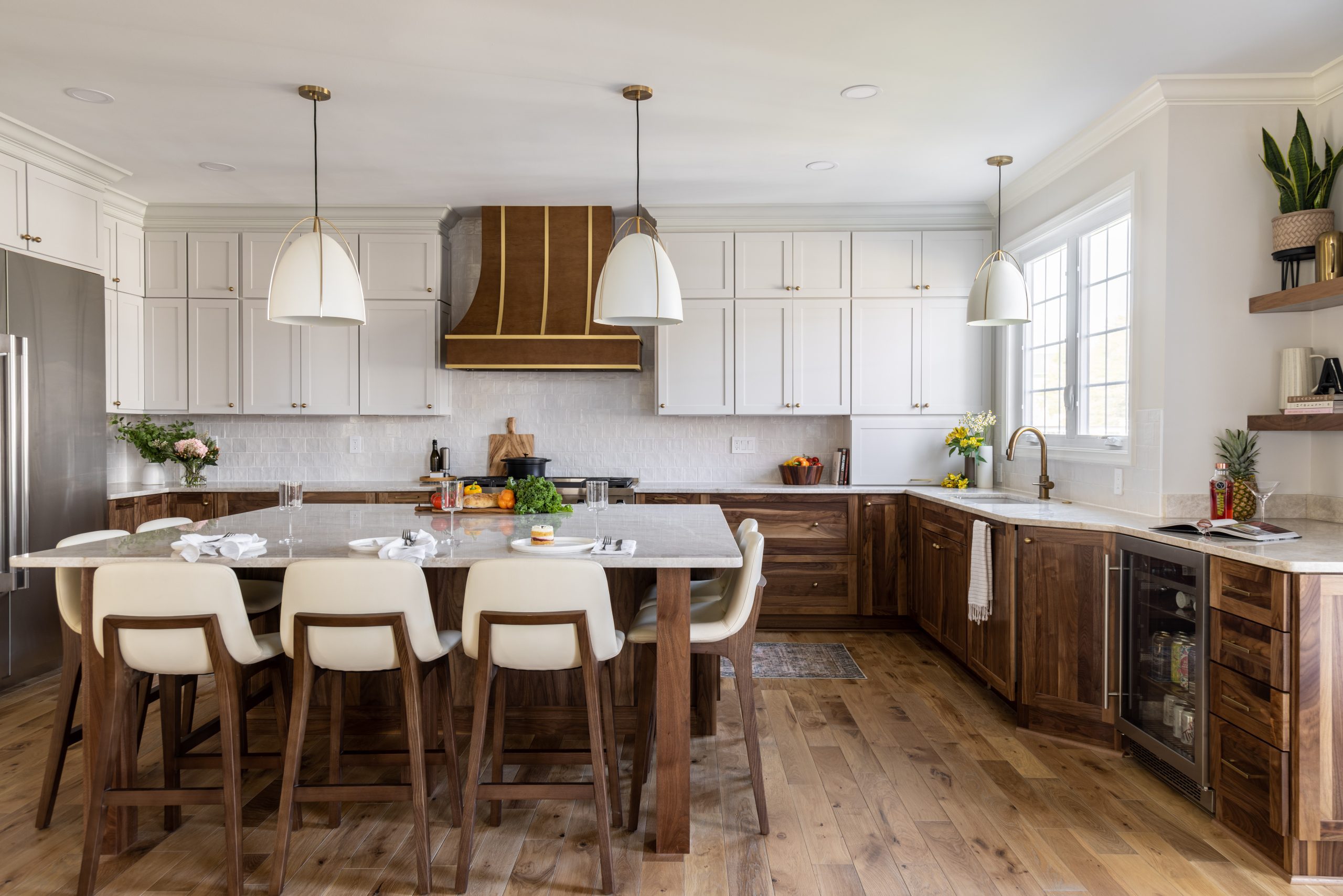 Photo of kitchen upgrade project in Reston VA by AKG Design Studio