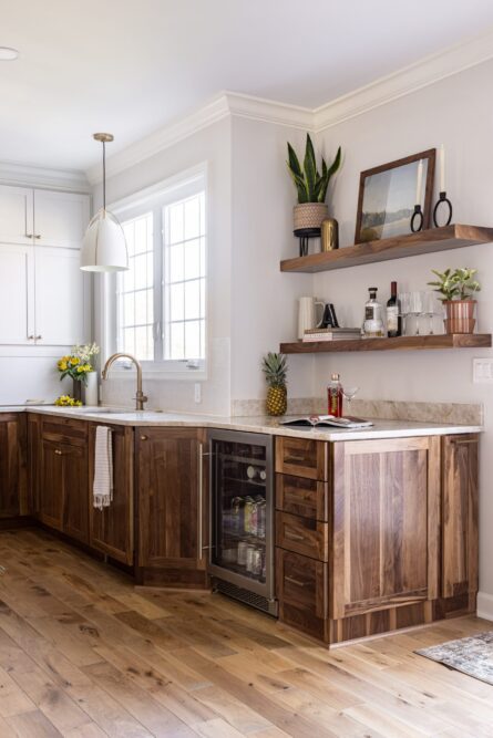 Photo of kitchen upgrade project in Reston VA by AKG Design Studio