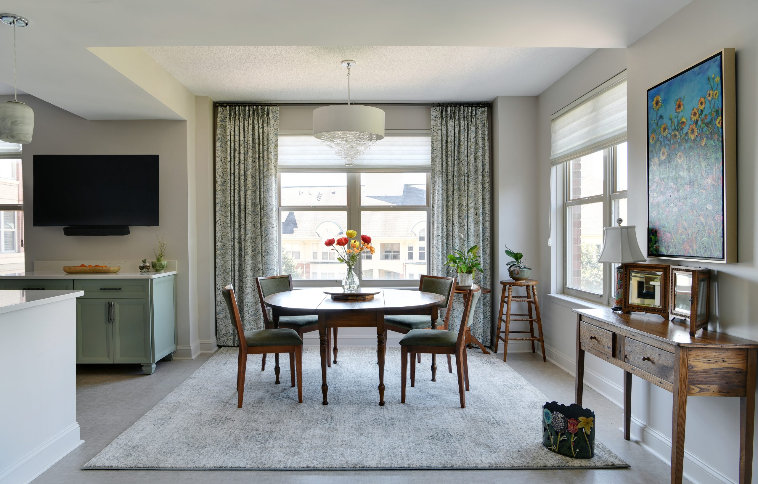 Photo of a kitchen remodel in Reston VA
