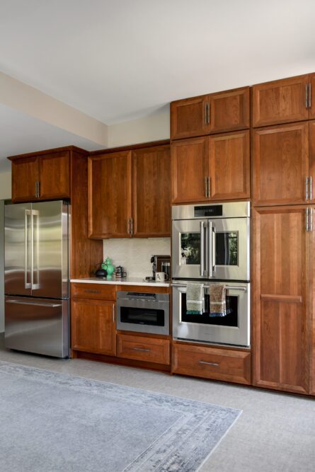 Photo of a kitchen remodel in Reston VA
